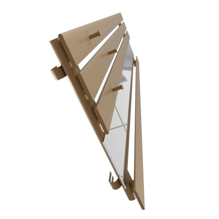 Decorative Bello SLIM cârlig oglindă radiator