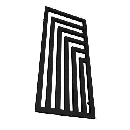 Covoraș negru pentru radiator - 1000x520 LAOS Livrare în 24 de ore