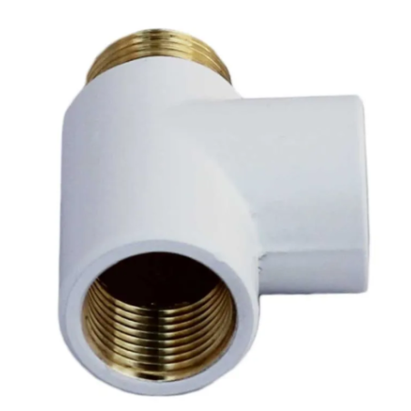 Teu 1/2" pentru montajul rezistenței electrice