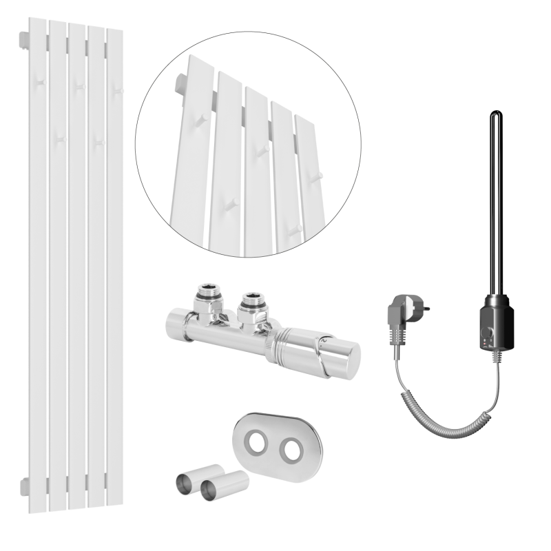 SET Radiator cu apă și electric BELLOHOOK cu 5 profile