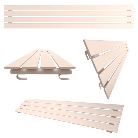 Radiator orizontal Bello SLIM 4