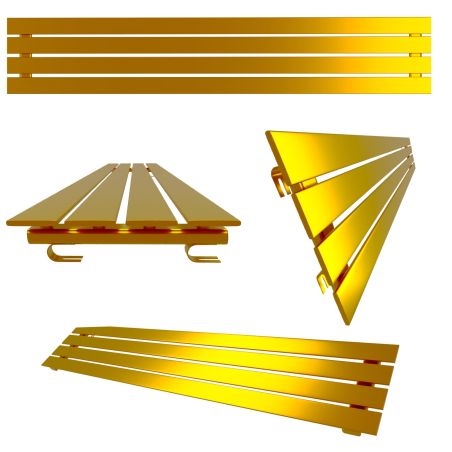 Radiator orizontal Bello SLIM 4